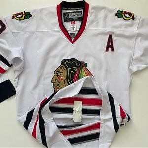 Reebok EDGE Patrick Sharp Chicago Blackhawks Accelerator Authentic With  Stanley Cup Finals Jersey - Black